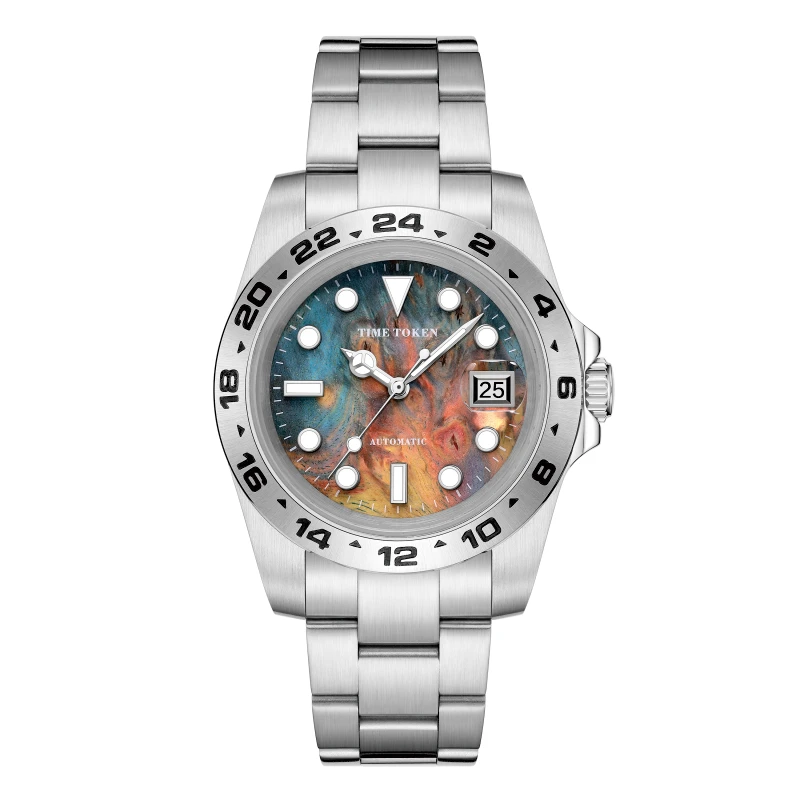 2025 New Steel Dive Watch Luxury Men's Three-Hand Mechanical Timepiece with Genuine Wood Grain 50M Water Resistant
2025 New Steel Dive Watch Luxury Men's Three-Hand Mechanical Timepiece with Genuine Wood Grain 50M Water Resistant