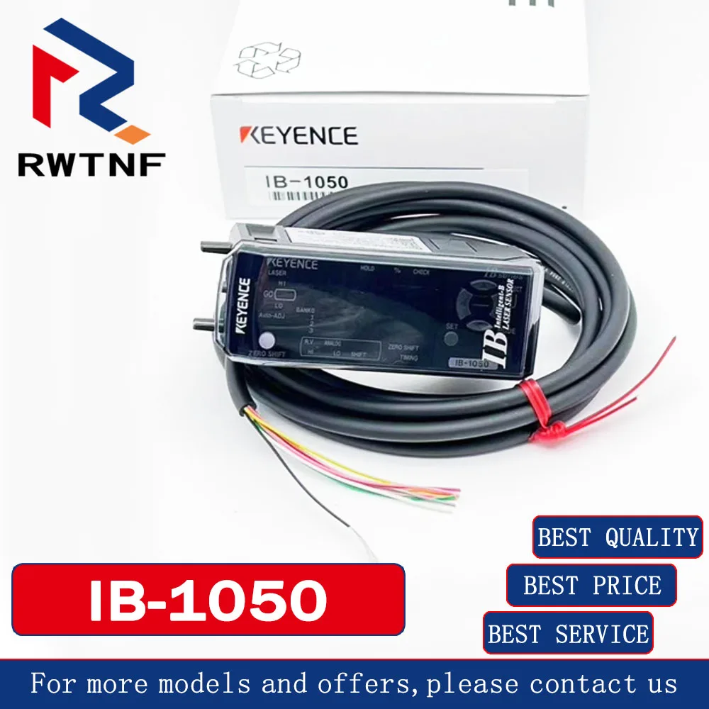 Brand New Genuine IB-1050 KEYENCE DIN track type through-beam laser sensor 100% original,warehouse stock
Brand New Genuine IB-1050 KEYENCE DIN track type through-beam laser sensor 100% original,warehouse stock