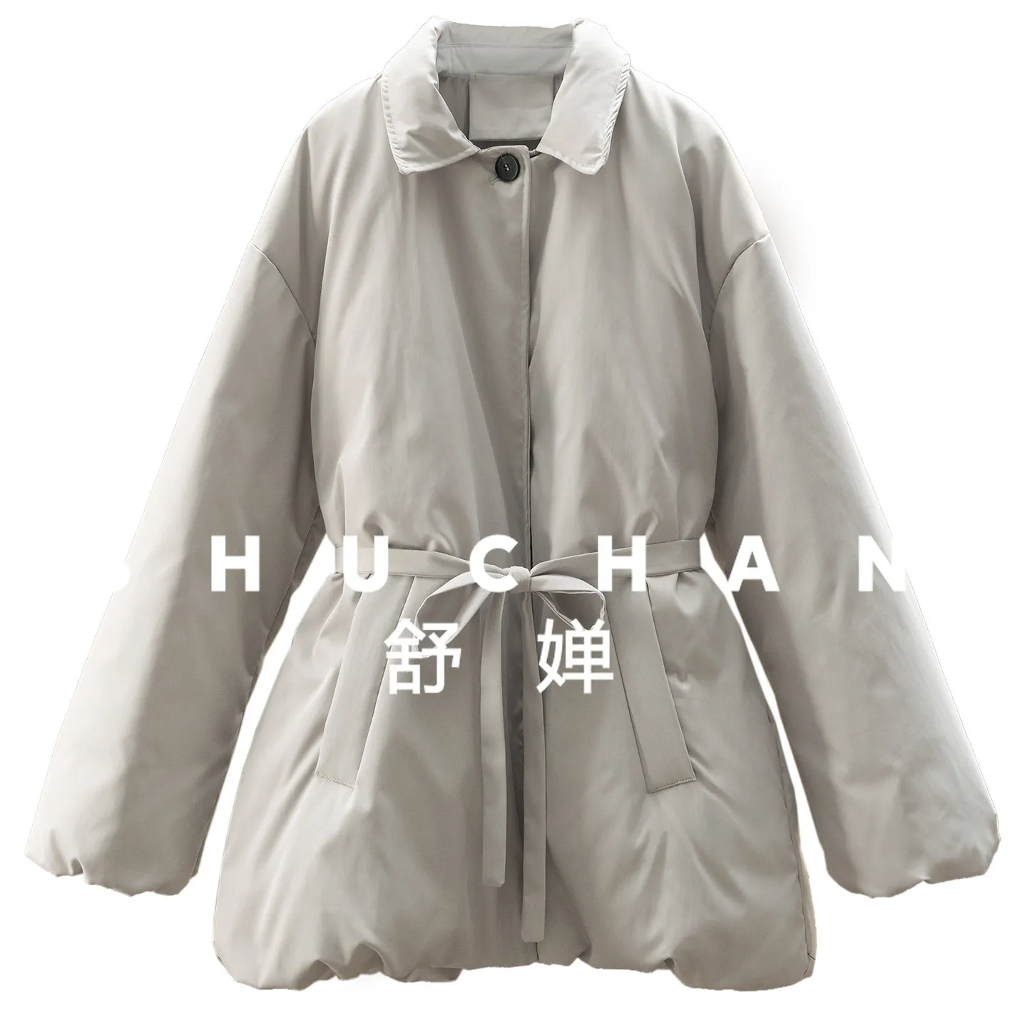 Premium Sense of Winter 90 White Duck Down Lace-up Waist Shirt Collar Down Jacket H81F1 Winter Coat Women
Premium Sense of Winter 90 White Duck Down Lace-up Waist Shirt Collar Down Jacket H81F1 Winter Coat Women