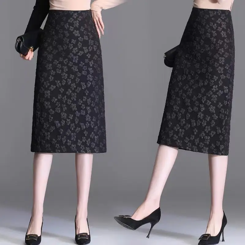 Woman Vintage Midi Length Pleated Skirts Female Autumn Elegant Fashion High Waist A Line Skirt Ladies Print Tweed G49
Woman Vintage Midi Length Pleated Skirts Female Autumn Elegant Fashion High Waist A Line Skirt Ladies Print Tweed G49