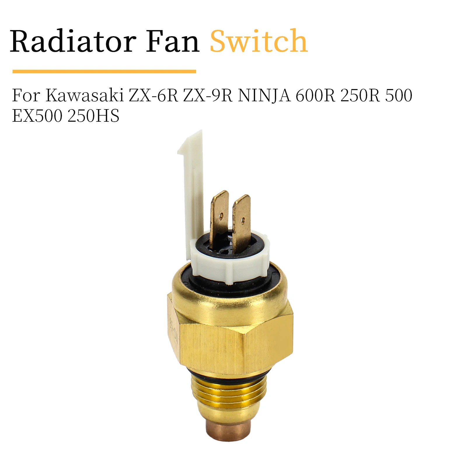 Temperature Sensor Temperature Radiator Fan Switch For KAWASAKI NINJA 600R ZX600-C5 1992 Motorcycles Engine Parts Water
Temperature Sensor Temperature Radiator Fan Switch For KAWASAKI NINJA 600R ZX600-C5 1992 Motorcycles Engine Parts Water