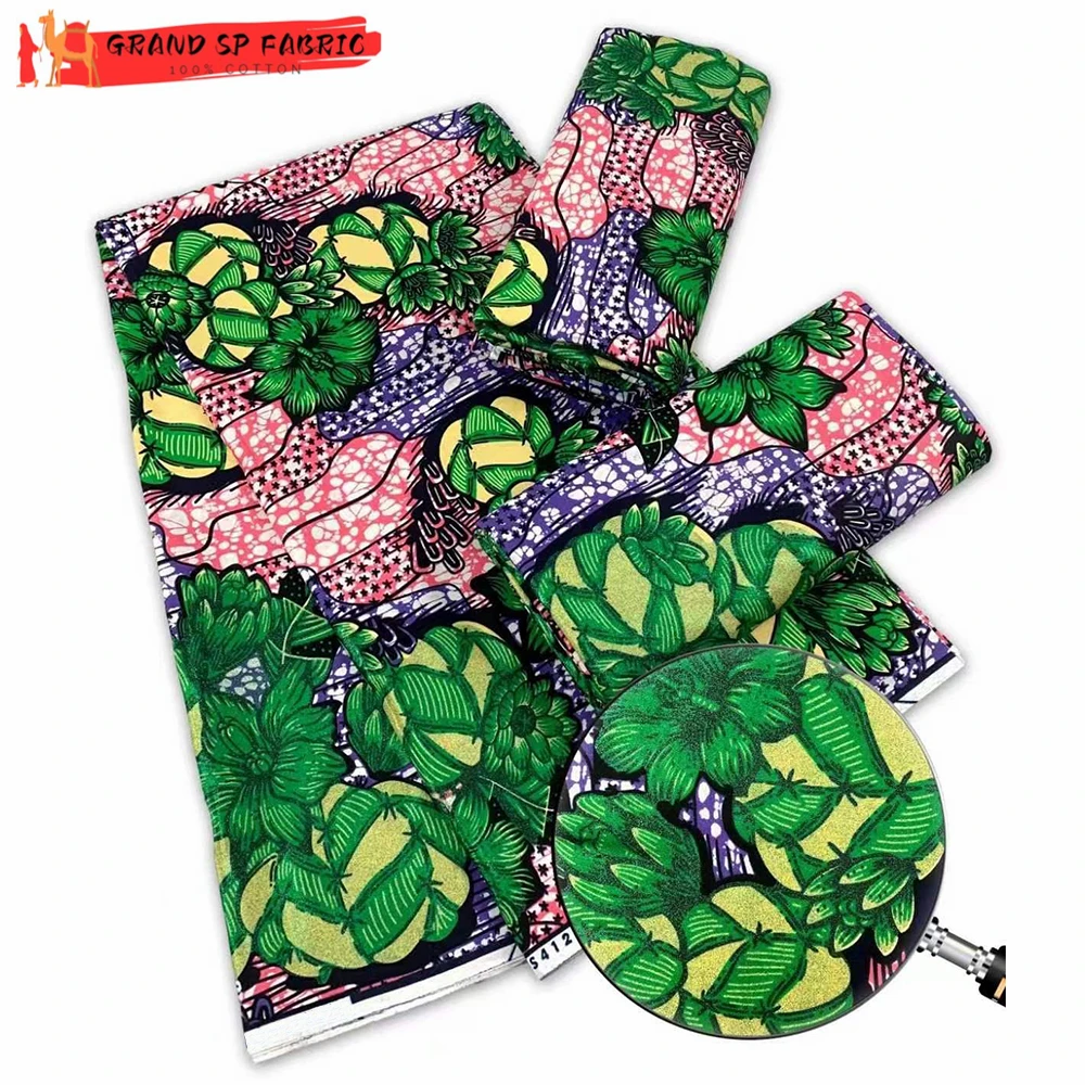 Grand Super 100% Cotton African Wax Fabric High Quality Wax Print Ankara Fabric For Sewing 6yards Women Fabric VLS3139
Grand Super 100% Cotton African Wax Fabric High Quality Wax Print Ankara Fabric For Sewing 6yards Women Fabric VLS3139