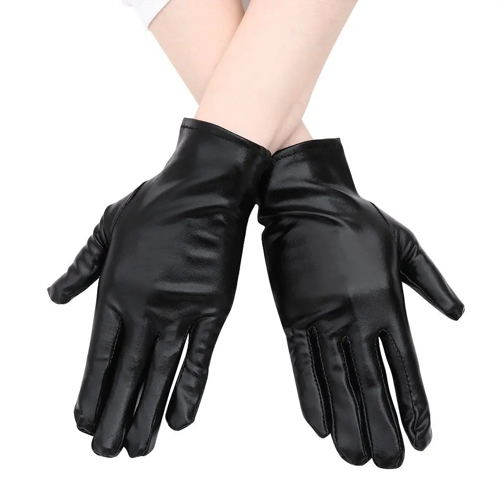 Cosplay Gothic Punk Hip-Hop Dance Dress Up Halloween Black Gloves Leather Gloves
Cosplay Gothic Punk Hip-Hop Dance Dress Up Halloween Black Gloves Leather Gloves