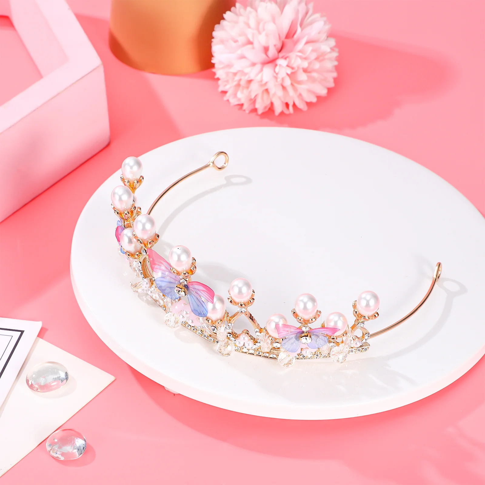 Butterfly Crown Hair Hoop Premium Material Cute Design For Party Wear Fashion Headdress Creative Headband Hair
Butterfly Crown Hair Hoop Premium Material Cute Design For Party Wear Fashion Headdress Creative Headband Hair