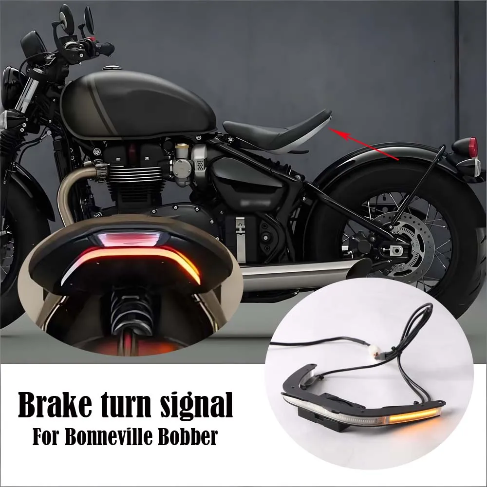 LED Tail Light Brake Turn Signal For Motorcycle For Bonneville Bobber(2017-) Bobber Black(2018-2020)
LED Tail Light Brake Turn Signal For Motorcycle For Bonneville Bobber(2017-) Bobber Black(2018-2020)
