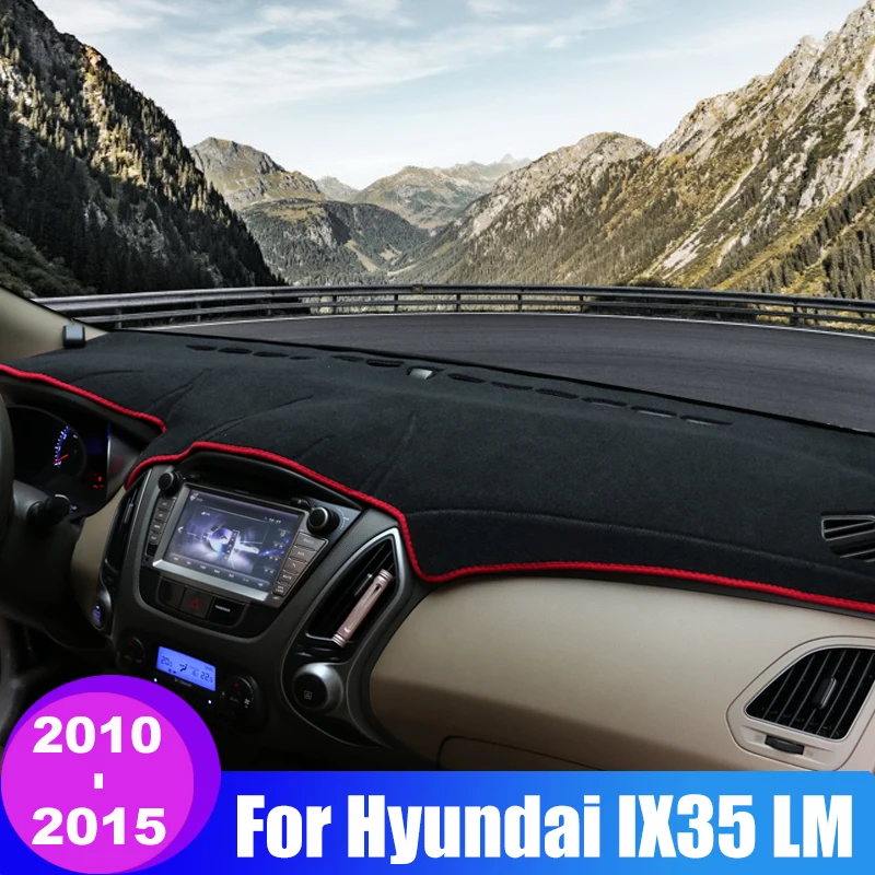 Для Hyundai IX35 LM 2010-2012 2013 2015, чехол для приборной панели автомобиля, солнцезащитный козырек, анти-УФ-ковры, нескользящий защитный коврик для приборной панели
Для Hyundai IX35 LM 2010-2012 2013 2015, чехол для приборной панели автомобиля, солнцезащитный козырек, анти-УФ-ковры, нескользящий защитный коврик для приборной панели