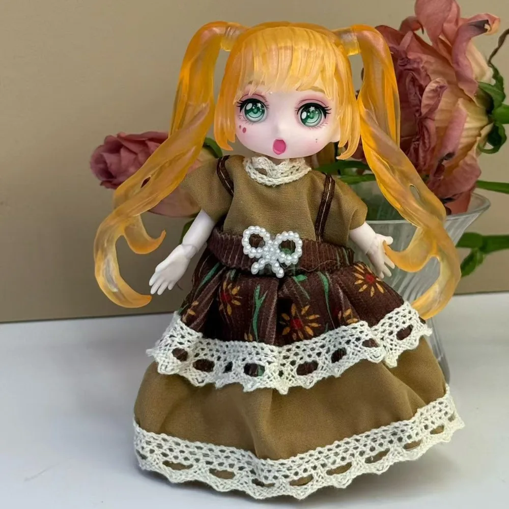 13cm Height Doll Body Multi Joints Spherical Jointed Movable Body Nude Doll Cartoon Manga Face Doll Changing Outfit DIY Toy
13cm Height Doll Body Multi Joints Spherical Jointed Movable Body Nude Doll Cartoon Manga Face Doll Changing Outfit DIY Toy