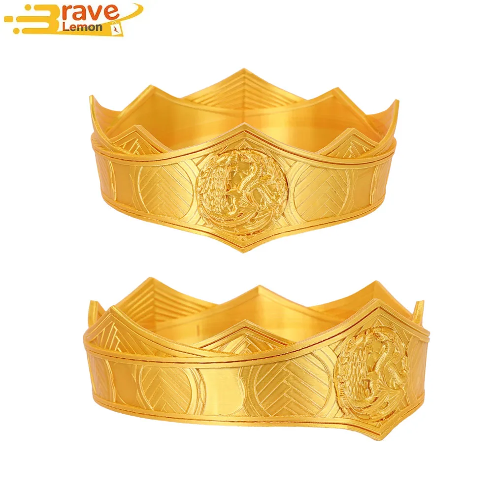 Rhaenyra Crown Cosplay Women Golden Yellow Plastic Headband Costume Accessories Prop Movie Dragon Prince Halloween Carnival Suit
Rhaenyra Crown Cosplay Women Golden Yellow Plastic Headband Costume Accessories Prop Movie Dragon Prince Halloween Carnival Suit