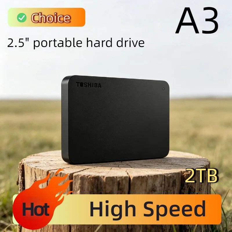 External Toshiba For A3 OEM Expansion 500GB 1TB 2TB USB3.0 HDD 2.5 Inch Portable Hard Disk Drive Box Storage Compact Prime
External Toshiba For A3 OEM Expansion 500GB 1TB 2TB USB3.0 HDD 2.5 Inch Portable Hard Disk Drive Box Storage Compact Prime