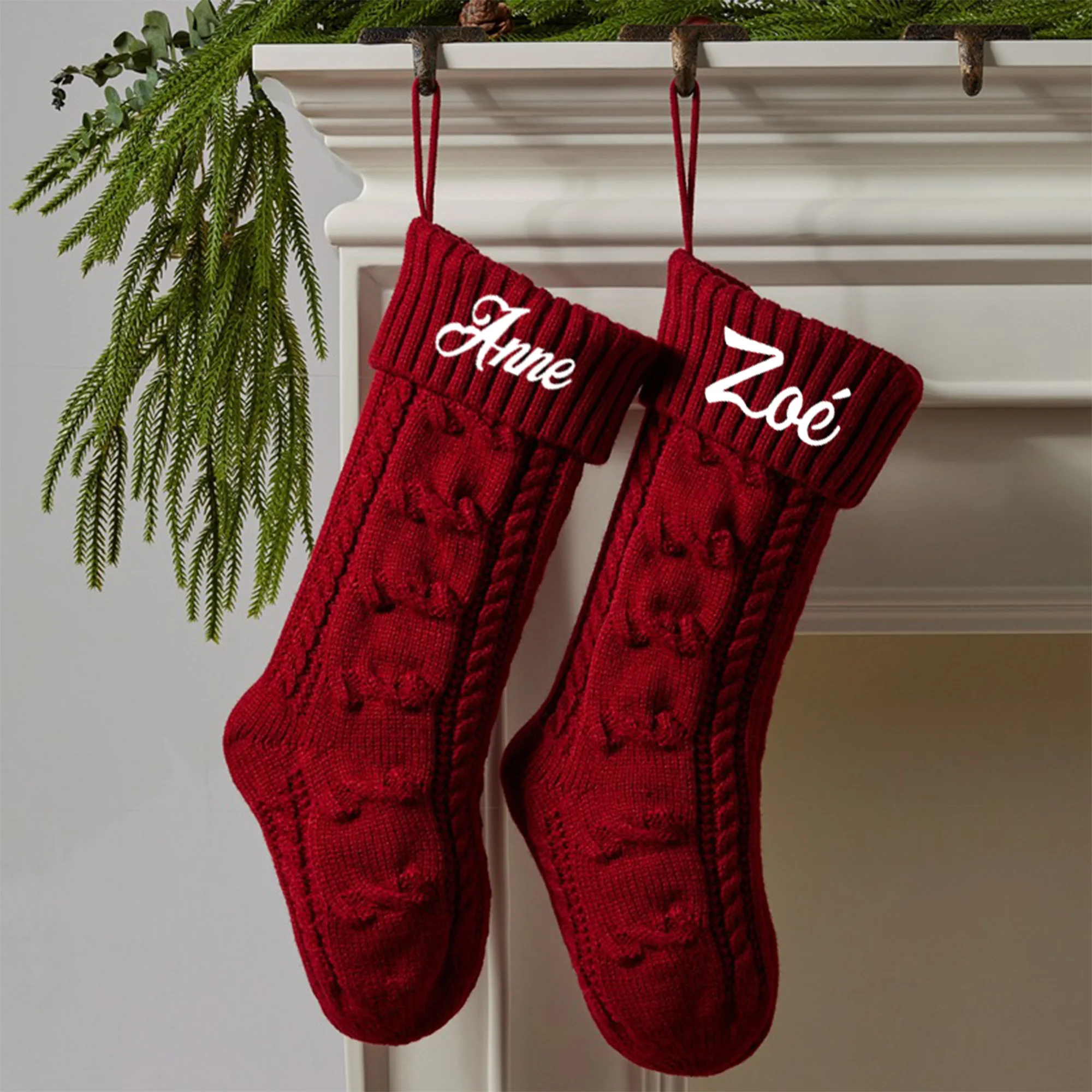 Personalized Name Christmas Socks Pendant Christmas Home Furnishings Gift Bag Decoration Christmas Gift Bag Bow Candy Socks 
Personalized Name Christmas Socks Pendant Christmas Home Furnishings Gift Bag Decoration Christmas Gift Bag Bow Candy Socks