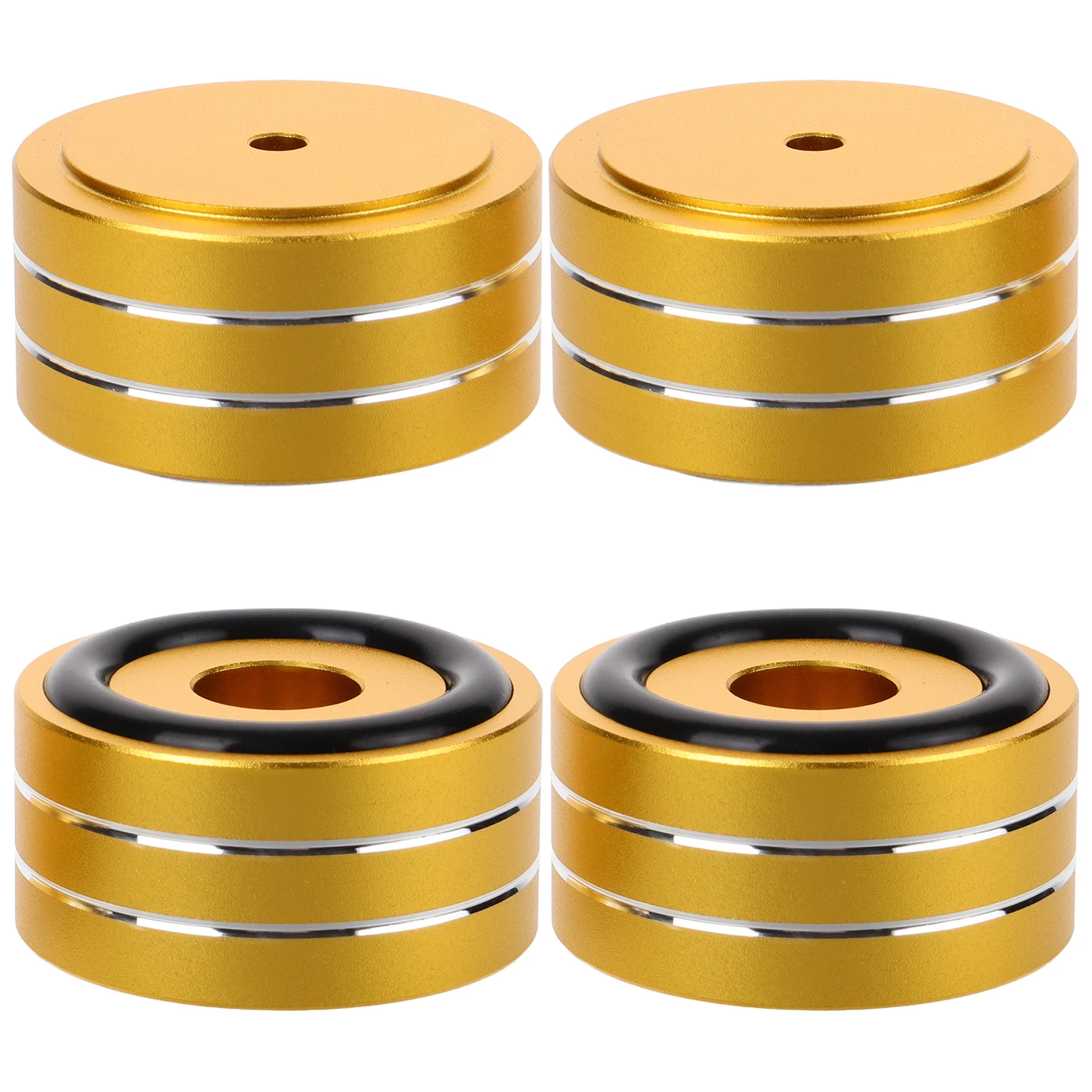 4 set Anti-slip Feet Pads Aluminum Alloy Rubber Vibration Dampening Speaker Isolating Feet Sound Stability Speaker Accessories
4 set Anti-slip Feet Pads Aluminum Alloy Rubber Vibration Dampening Speaker Isolating Feet Sound Stability Speaker Accessories