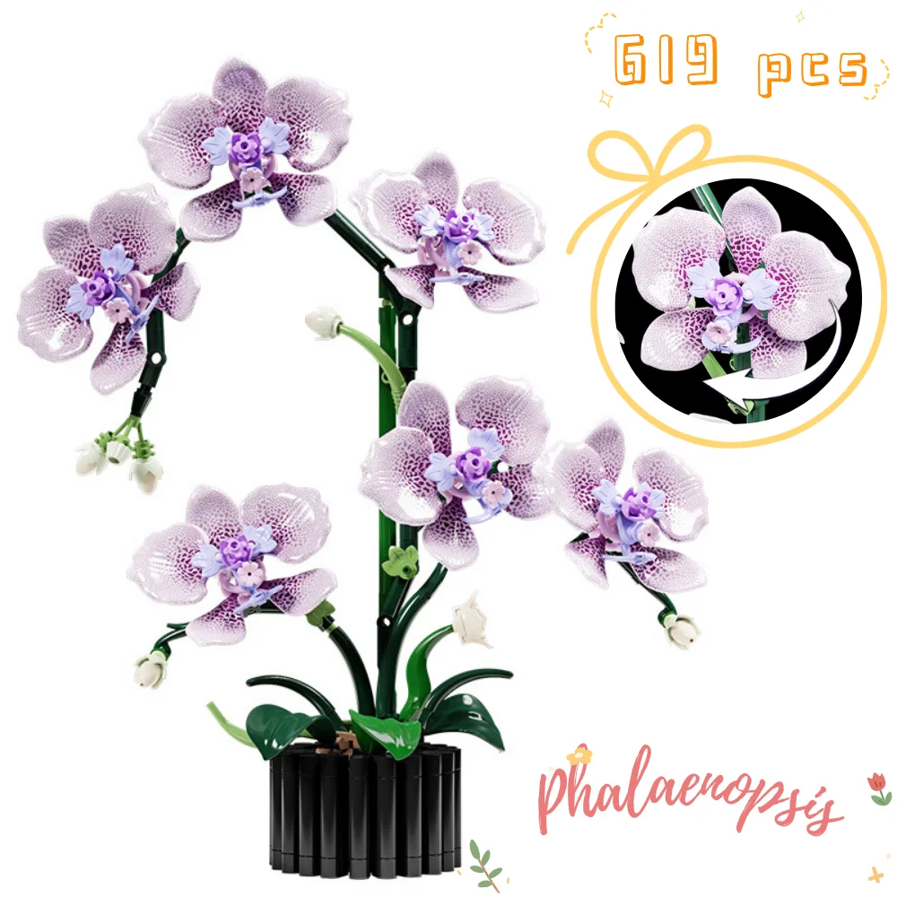 ГОРЯЧИЕ 619 шт. фаленопсис строительные блоки цветы орхидея горшечные растения имитация модели домашний декор детские игрушки для девочек подарок на день рождения
ГОРЯЧИЕ 619 шт. фаленопсис строительные блоки цветы орхидея горшечные растения имитация модели домашний декор детские игрушки для девочек подарок на день рождения