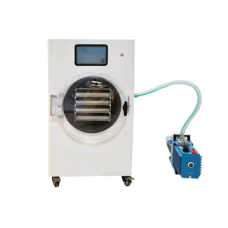 HNOC 3Kg 6Kg 10Kg Fruit Liofilizador Hine Price Small Mini Laboratory Vacuum Drying Equipment Home Food Freeze Dryer
HNOC 3Kg 6Kg 10Kg Fruit Liofilizador Hine Price Small Mini Laboratory Vacuum Drying Equipment Home Food Freeze Dryer