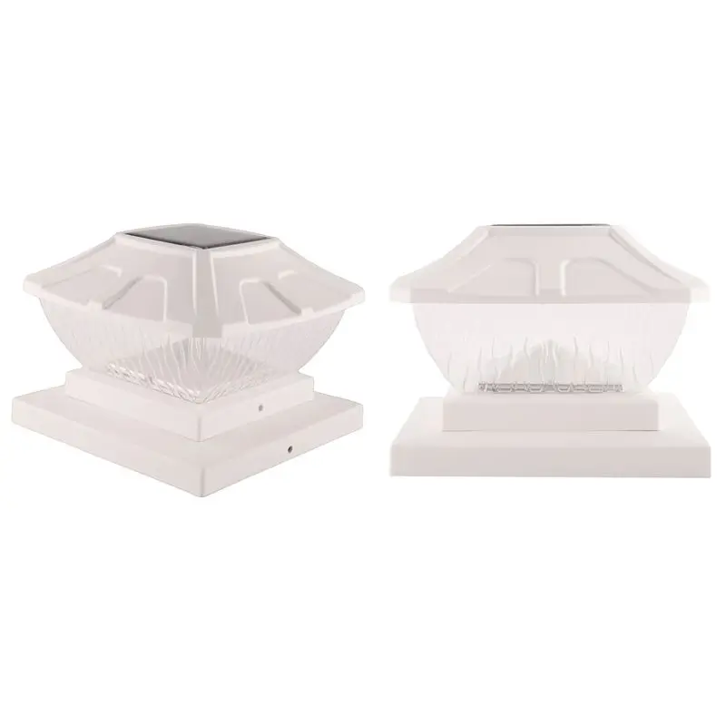 SEWS-Solar Post Cap Lights Outdoor - 2 Pack 2 Modes Solar Deck Fence Lights, IP65 Waterproof Solar Powered Light Posts
SEWS-Solar Post Cap Lights Outdoor - 2 Pack 2 Modes Solar Deck Fence Lights, IP65 Waterproof Solar Powered Light Posts