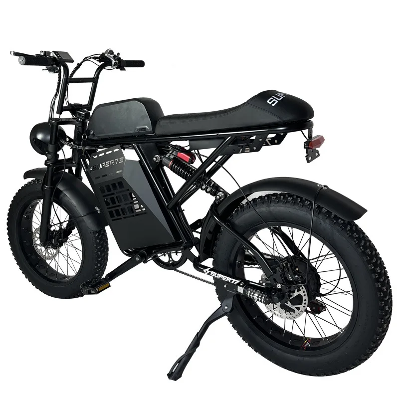 Fat Tire Electric Mountain Bike, 48V 500W Brushless Motor, 26 Inch All-Terrain E-Bike, Snow Off-Road EBike, Dual Suspension
Fat Tire Electric Mountain Bike, 48V 500W Brushless Motor, 26 Inch All-Terrain E-Bike, Snow Off-Road EBike, Dual Suspension
