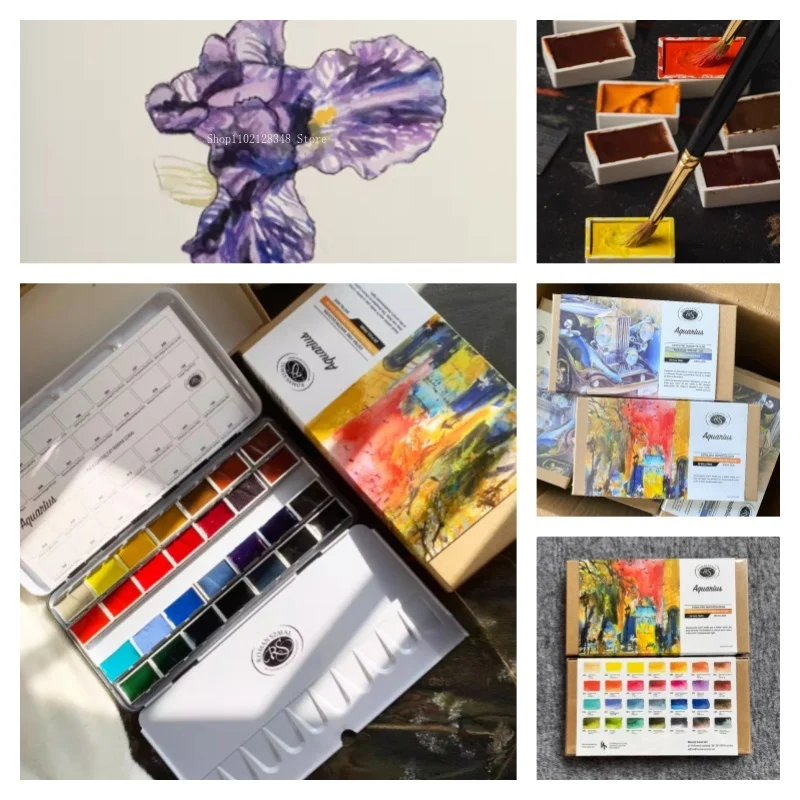 28-color Solid Watercolor Pigments Student DIY Create Paintings Doodle Coloring Sketching Portable Solid Watercolor Paints Set
28-color Solid Watercolor Pigments Student DIY Create Paintings Doodle Coloring Sketching Portable Solid Watercolor Paints Set