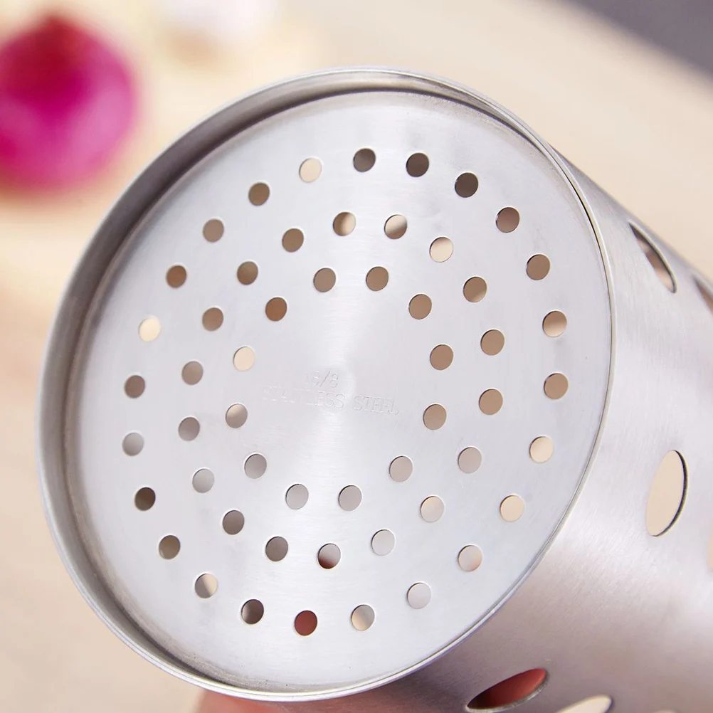 Держатель для палочек для еды из нержавеющей стали со сливными отверстиями, органайзер для посуды для столешницы, кухонный контейнер для хранения, кулинария
Держатель для палочек для еды из нержавеющей стали со сливными отверстиями, органайзер для посуды для столешницы, кухонный контейнер для хранения, кулинария