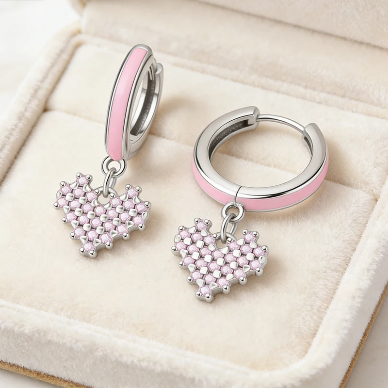 Original 925 Sterling Silver Star Moon Hoop Earrings Sparkling Zircon Earrings For Women Exquisite Birthday Party Jewelry Gifts
Original 925 Sterling Silver Star Moon Hoop Earrings Sparkling Zircon Earrings For Women Exquisite Birthday Party Jewelry Gifts