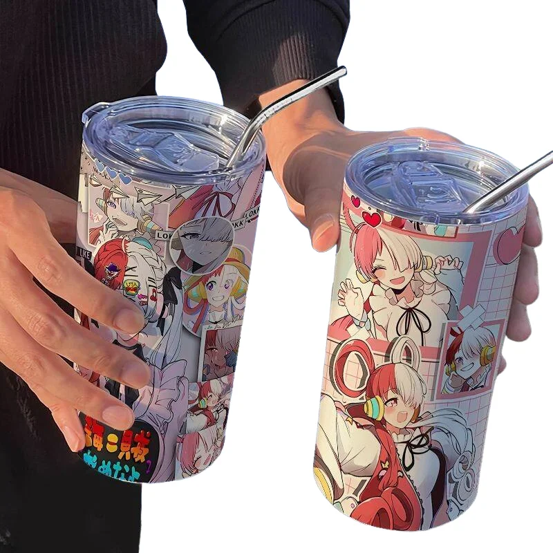 BANDAI One Piece Monkey D. Luffy Straw Mug Coffee Cup Stainless Steel Vacuum Insulated For Portable High Appearance Ins Style
BANDAI One Piece Monkey D. Luffy Straw Mug Coffee Cup Stainless Steel Vacuum Insulated For Portable High Appearance Ins Style