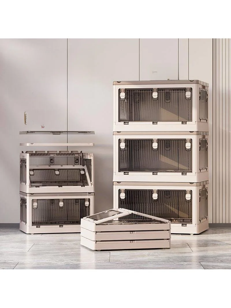 Transparent Five Door Stackable Storage Box with Wheels for Books And Clothes Dormitory Organization Box Student Living Essen...
Transparent Five Door Stackable Storage Box with Wheels for Books And Clothes Dormitory Organization Box Student Living Essen...