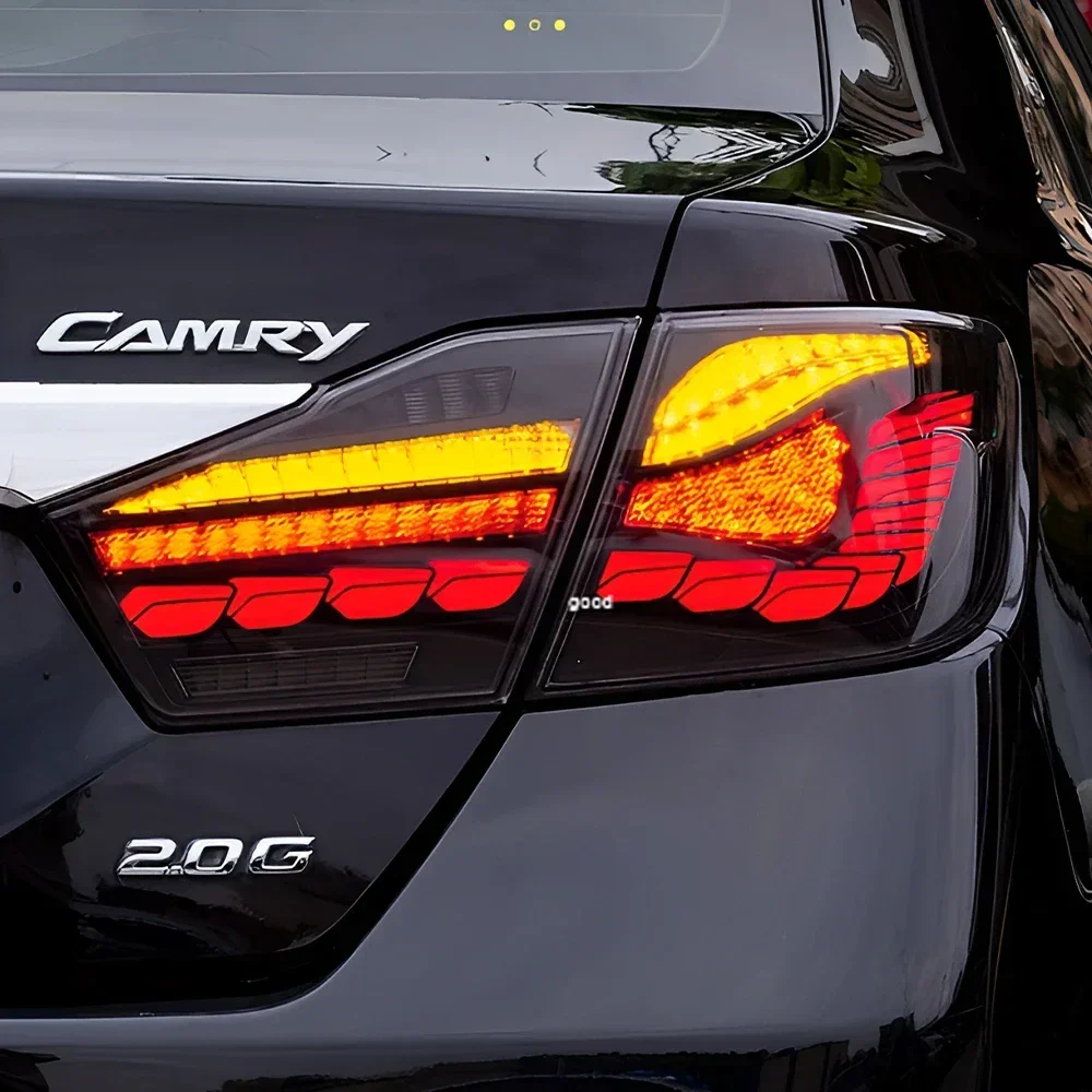 Для Toyota Camry 7th 2012-2014 авто задние фонари в сборе, обновление в масштабе дракона, светодиодный динамический автомобильный задний фонарь, аксессуары
Для Toyota Camry 7th 2012-2014 авто задние фонари в сборе, обновление в масштабе дракона, светодиодный динамический автомобильный задний фонарь, аксессуары