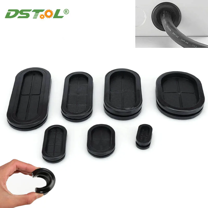 Black Oval Blanking Grommets Rubber Closed Blind Plug Bung Cable Wiring Protect Bushes Double Sided Protective Wires
Black Oval Blanking Grommets Rubber Closed Blind Plug Bung Cable Wiring Protect Bushes Double Sided Protective Wires