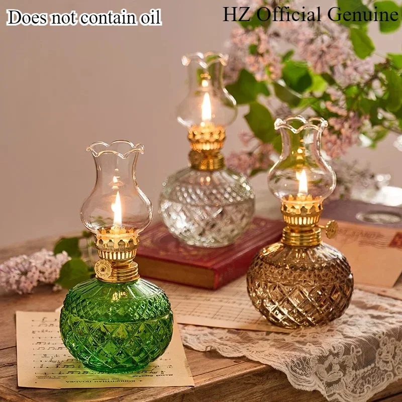 Rustic Large Oil Lamp Vintage Glass Kerosene Lamp Antique Oil Lamps for Indoor Use Emergency Lighting Hurricane Lamp Chamber
Rustic Large Oil Lamp Vintage Glass Kerosene Lamp Antique Oil Lamps for Indoor Use Emergency Lighting Hurricane Lamp Chamber