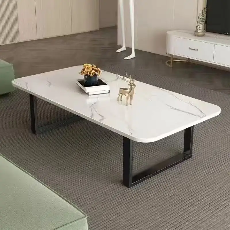 #Contemporary Nordic Rectangular Coffee Table Durable Sintered Stone Top & Metal Base Stylish Living Room Furniture for Home Use
#Contemporary Nordic Rectangular Coffee Table Durable Sintered Stone Top & Metal Base Stylish Living Room Furniture for Home Use