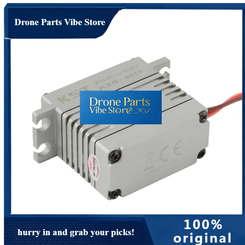 Drone Parts1pcs For KST A20-4515 50Kgf.cm 0.13sec/60degree Brushless HV Phosphor Bronze & Hardened Steel Gear Servo
Drone Parts1pcs For KST A20-4515 50Kgf.cm 0.13sec/60degree Brushless HV Phosphor Bronze & Hardened Steel Gear Servo