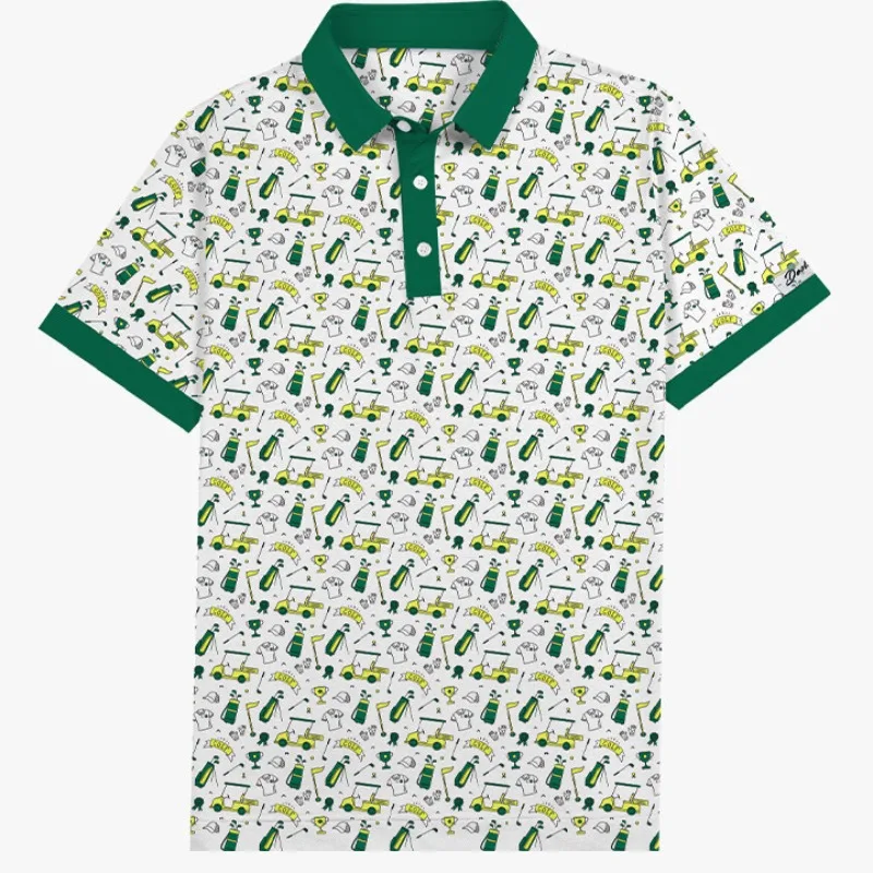 Golf Men's 3D Digital Printing Deodorizing Quick-drying High-quality Polo Shirt Large Size Men's Sun Protection Short Sleeves
Golf Men's 3D Digital Printing Deodorizing Quick-drying High-quality Polo Shirt Large Size Men's Sun Protection Short Sleeves