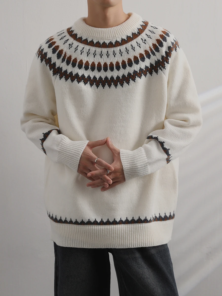 2023 Men Autumn Winter Fashion Striped Knitted Tops Male O-neck Sweater Pullovers Top Men's Long Sleeve Loose Jumpers I565
2023 Men Autumn Winter Fashion Striped Knitted Tops Male O-neck Sweater Pullovers Top Men's Long Sleeve Loose Jumpers I565