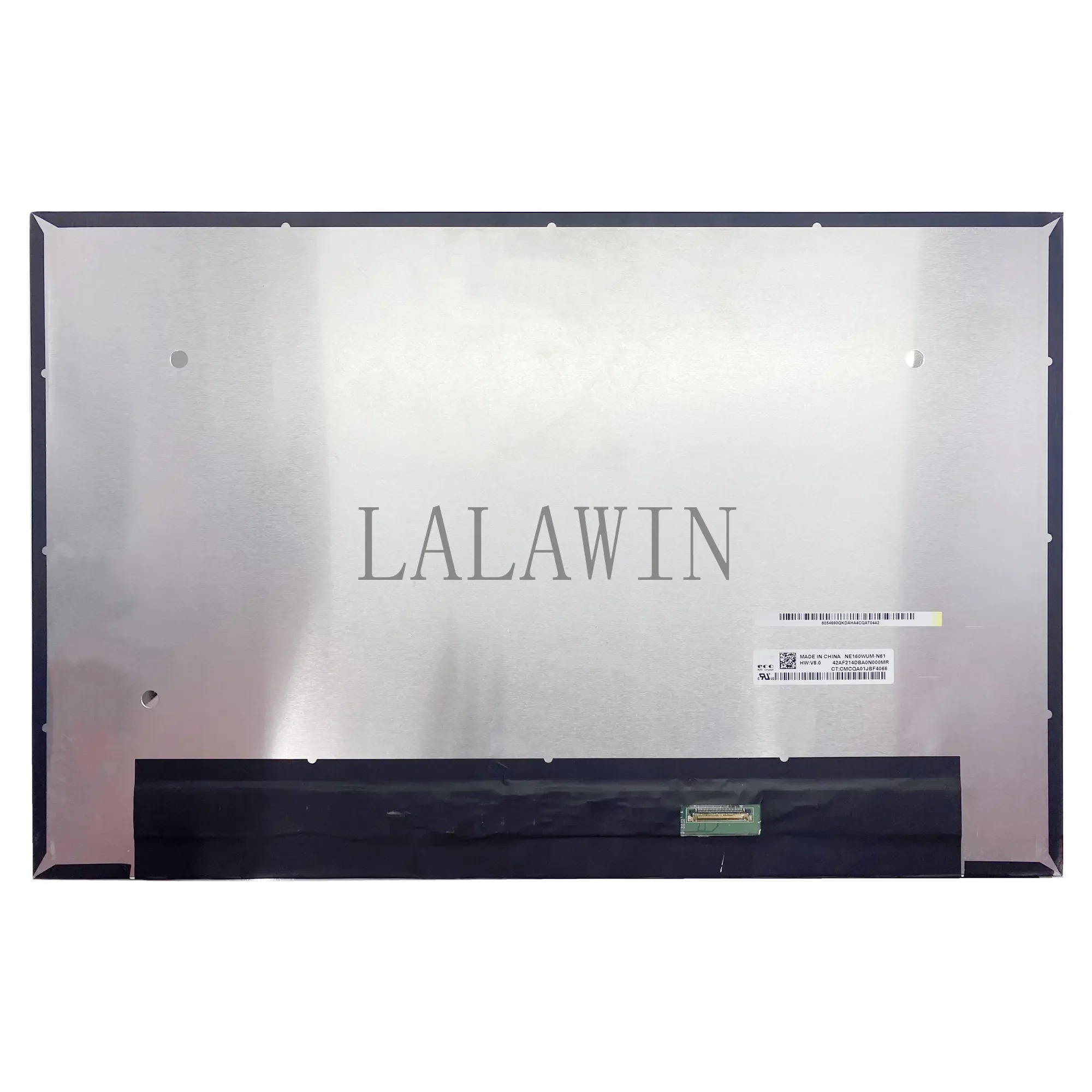 NE160WUM-N61 16,0-дюймовый матричный экран 1920X1200, ЖК-экран для ноутбука ConceptD 3 CN316-73G CN316-73
NE160WUM-N61 16,0-дюймовый матричный экран 1920X1200, ЖК-экран для ноутбука ConceptD 3 CN316-73G CN316-73