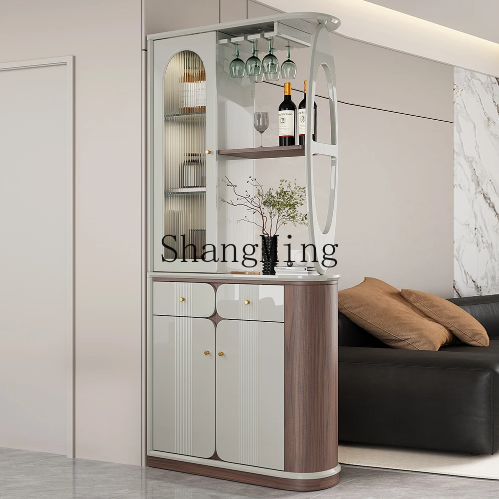 SM living room small screen partition cabinet cream wind porch double-sided shoe cabinet integrated against the wall 
SM living room small screen partition cabinet cream wind porch double-sided shoe cabinet integrated against the wall