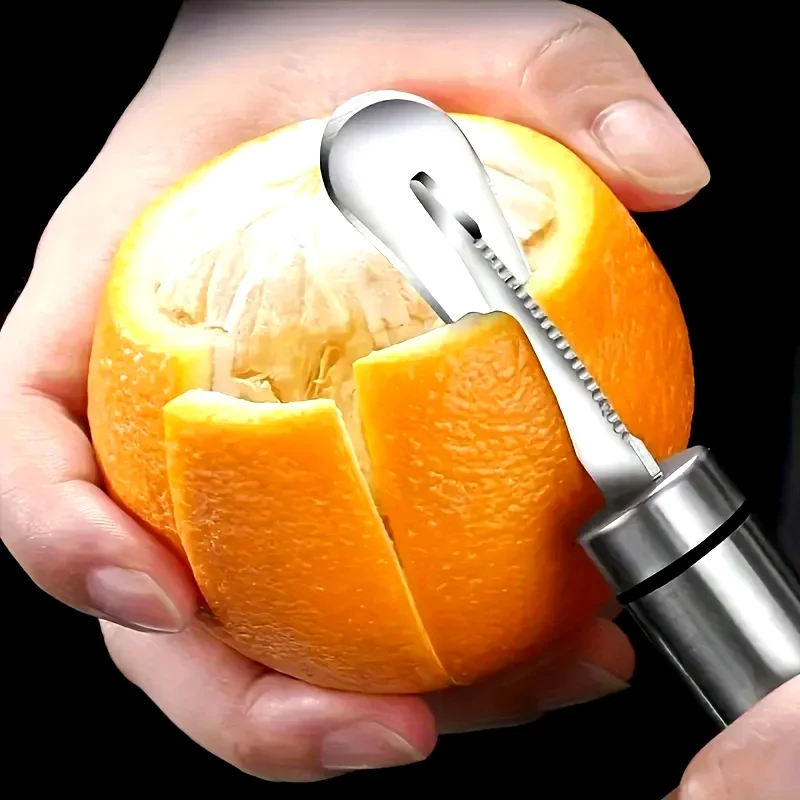 Stainless Steel Orange,Citru Peeler,Simple Lemon Peeler,Creative Cutter,Orange Peeler Tool With Handle,Restaurant Kitchen Gadget
Stainless Steel Orange,Citru Peeler,Simple Lemon Peeler,Creative Cutter,Orange Peeler Tool With Handle,Restaurant Kitchen Gadget