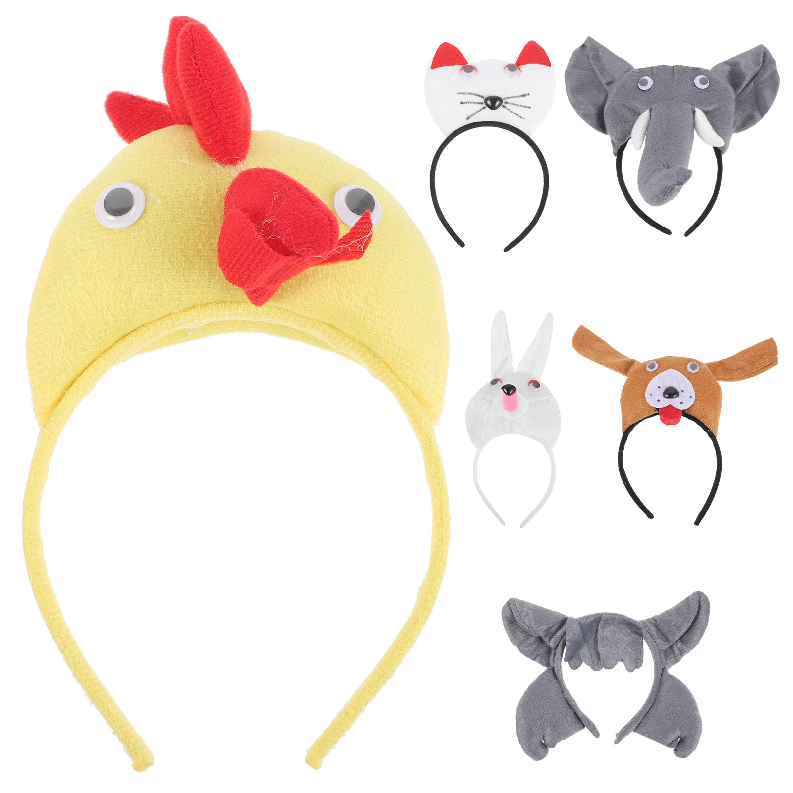 6 Pcs Animal Headband Costume Accessories Rabbit Ears Headband Halloween Cosplay Adorable Lightweight Festival Party Gifts Women
6 Pcs Animal Headband Costume Accessories Rabbit Ears Headband Halloween Cosplay Adorable Lightweight Festival Party Gifts Women