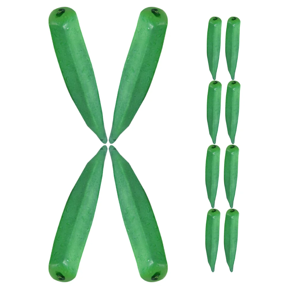 12 Pcs Simulated Okra Realistic Model Decorations Fruit Simulation Fake Vegetable Models Foam
12 Pcs Simulated Okra Realistic Model Decorations Fruit Simulation Fake Vegetable Models Foam