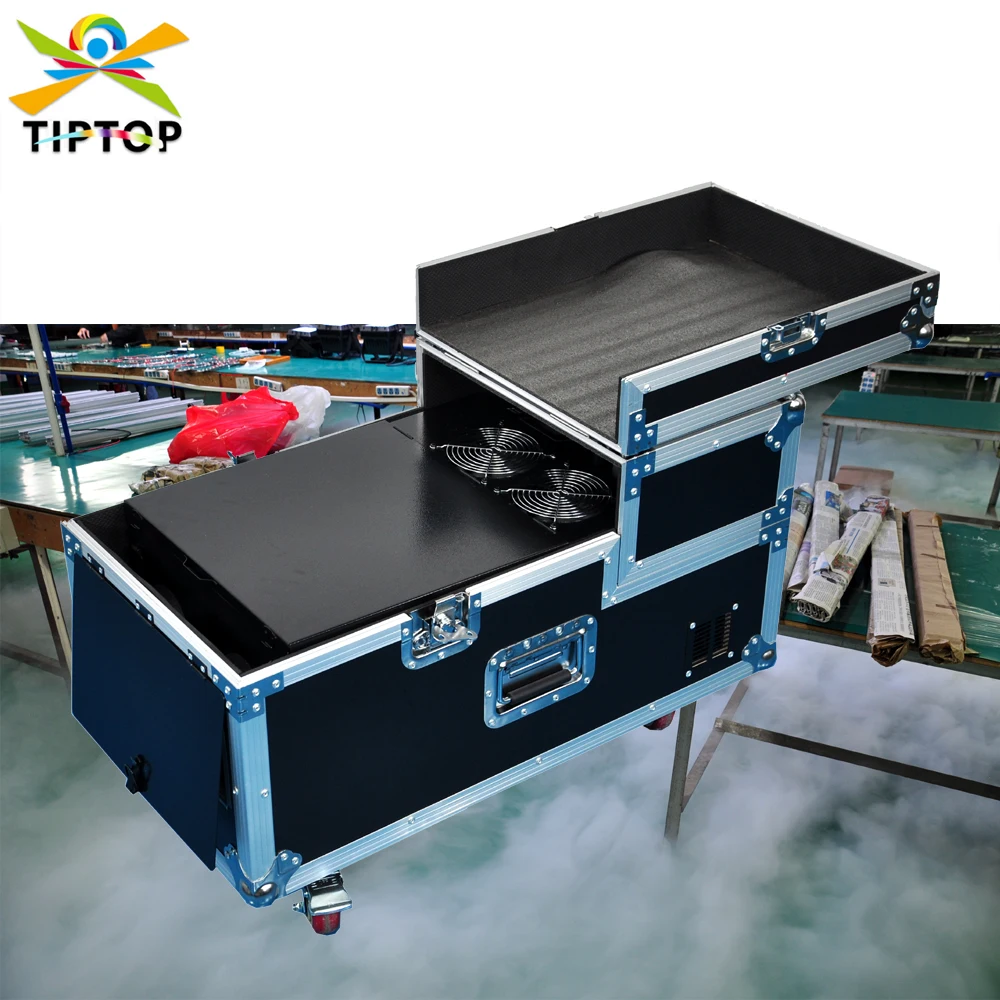 Flightcase Pack DMX 3000W Low Ground Water White Smoke Fog Machine for DJ Party Show Club KTV Stage Lighting TP-T65B
Flightcase Pack DMX 3000W Low Ground Water White Smoke Fog Machine for DJ Party Show Club KTV Stage Lighting TP-T65B