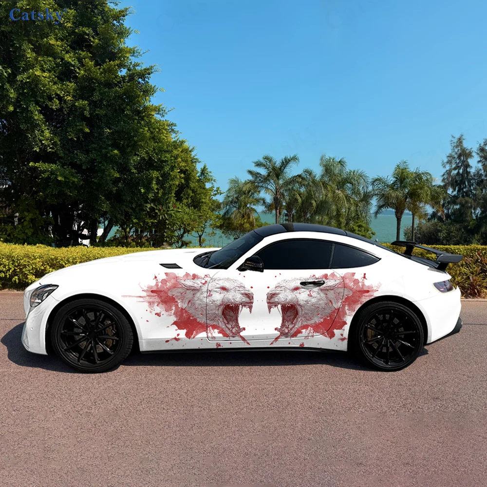 Rabbit Roaring Bloody Car Vinyl Wraps Decal Self-adhesive PVC Sticker Suitable for Trucks SUV Decoration Auto Accessories Gift
Rabbit Roaring Bloody Car Vinyl Wraps Decal Self-adhesive PVC Sticker Suitable for Trucks SUV Decoration Auto Accessories Gift