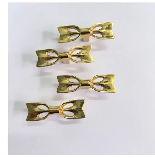 Brass Bow Drawer Handle Vintage Bowknot Shaped Cabinet Knob Decorative Furniture Pull Wardrobe Door Hardware Cabinet Handles 
Brass Bow Drawer Handle Vintage Bowknot Shaped Cabinet Knob Decorative Furniture Pull Wardrobe Door Hardware Cabinet Handles