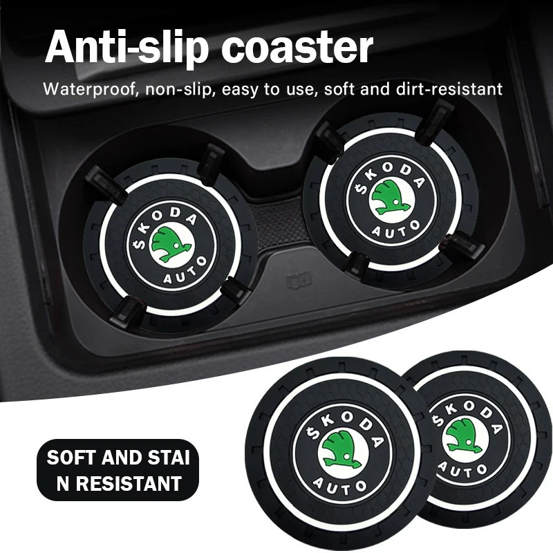 1/2/4Pcs Car Coaster Water Cup Mat Non-Slip Pad Accessories For Skoda Rapid Scala Kodiaq Fabia Kamiq Karoq Octavia 2 3 A5 A7 VRS
1/2/4Pcs Car Coaster Water Cup Mat Non-Slip Pad Accessories For Skoda Rapid Scala Kodiaq Fabia Kamiq Karoq Octavia 2 3 A5 A7 VRS