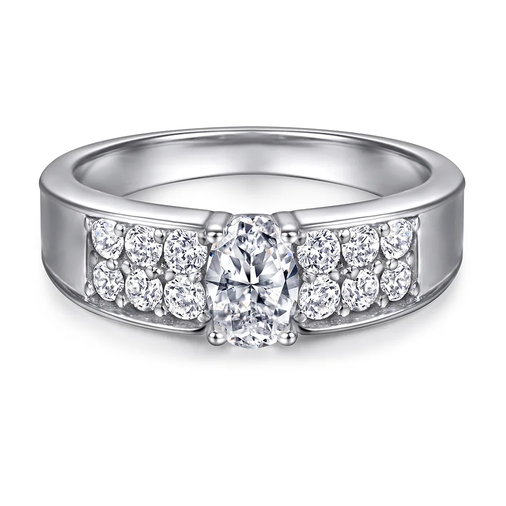 European and American s925 pure silver plated 18K gold PT950 platinum ring light luxury niche fashion simple diamond ring
European and American s925 pure silver plated 18K gold PT950 platinum ring light luxury niche fashion simple diamond ring