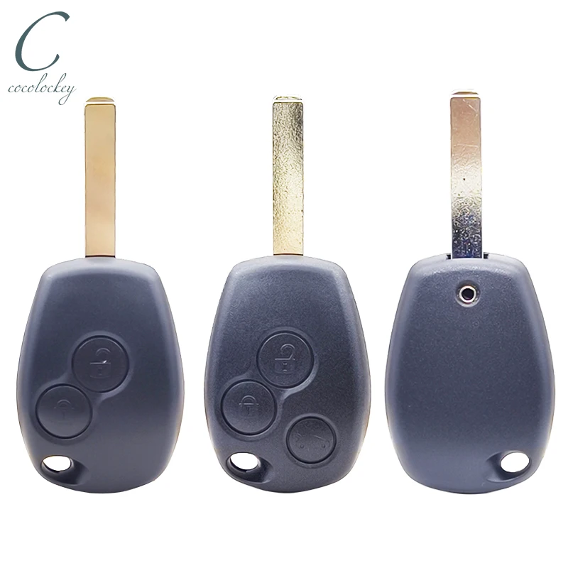 Cocolockey 2Button Remote Key Shell Fob Case Fit for Renault Clio Modus Twingo Kangoo Blank Car Keys VA2 Blade Replacement 
Cocolockey 2Button Remote Key Shell Fob Case Fit for Renault Clio Modus Twingo Kangoo Blank Car Keys VA2 Blade Replacement