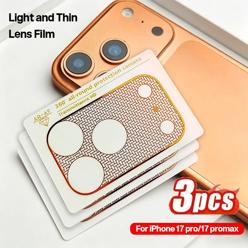 3PCS Metal Base Film Soft Lens Protective For iPhone 17 Pro Max 17 Pro Back Lens Protective Hollow Lens Chassis Film 17Pro
3PCS Metal Base Film Soft Lens Protective For iPhone 17 Pro Max 17 Pro Back Lens Protective Hollow Lens Chassis Film 17Pro