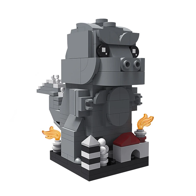 Creative Movie Character Dinosaur Monster Brickheadz Building Blocks MOC Mini Godzillaed Model DIY Assemble Toys For Kids Gift
Creative Movie Character Dinosaur Monster Brickheadz Building Blocks MOC Mini Godzillaed Model DIY Assemble Toys For Kids Gift