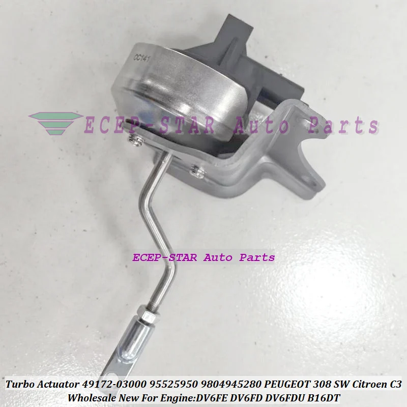 Turbo Actuator 49172-03000 1873215 3642414 2141951 95525950 9804945280 1611139180 For PEUGEOT 208 2008 3008 5008 C3 B-MAX FIESTA
Turbo Actuator 49172-03000 1873215 3642414 2141951 95525950 9804945280 1611139180 For PEUGEOT 208 2008 3008 5008 C3 B-MAX FIESTA