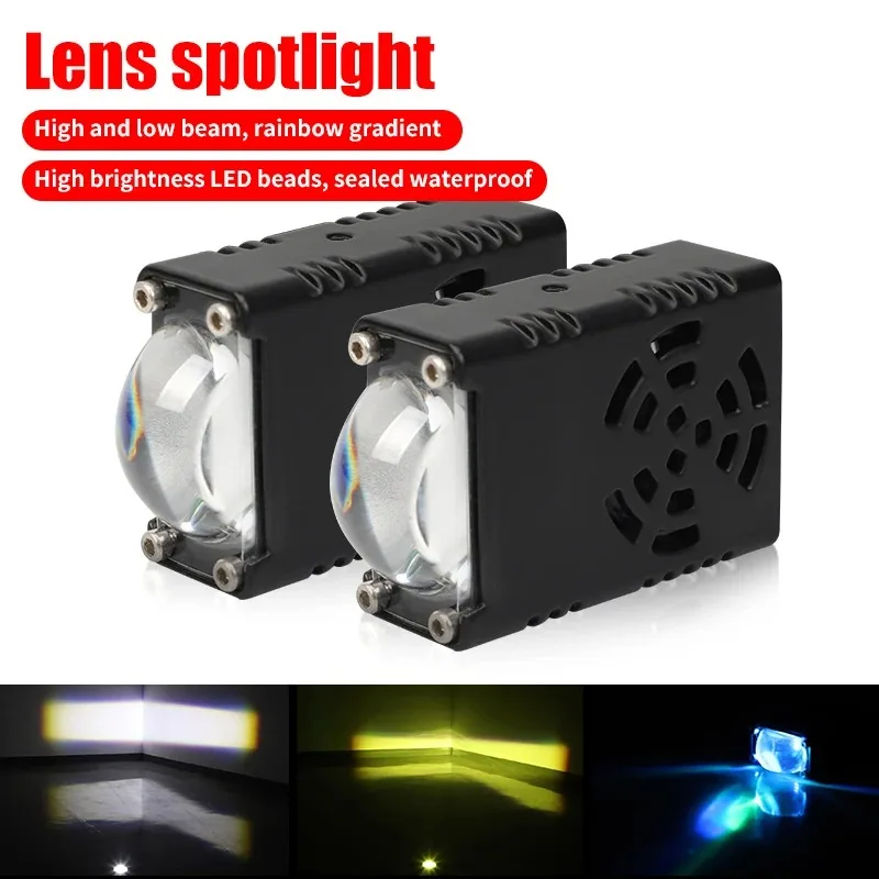 2PCS LED Car Lens Spotlight High Brightness Double Lens Modification External Headlight Motorcycle Off Road Headlight Spotlight
2PCS LED Car Lens Spotlight High Brightness Double Lens Modification External Headlight Motorcycle Off Road Headlight Spotlight