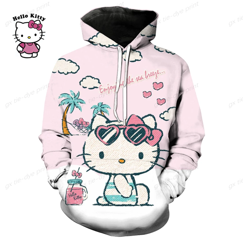 Hello Kitty 2025 New hoodie 3D printing and women fashion casual sports long-sleeved pullover Harajuku streetwear Hoodie
Hello Kitty 2025 New hoodie 3D printing and women fashion casual sports long-sleeved pullover Harajuku streetwear Hoodie