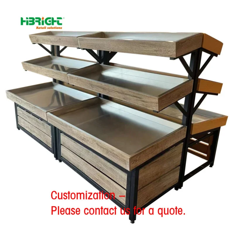 custom.New Design Commercial Supermarket Fruit Vegetable Display Rack with Large Capacity
custom.New Design Commercial Supermarket Fruit Vegetable Display Rack with Large Capacity