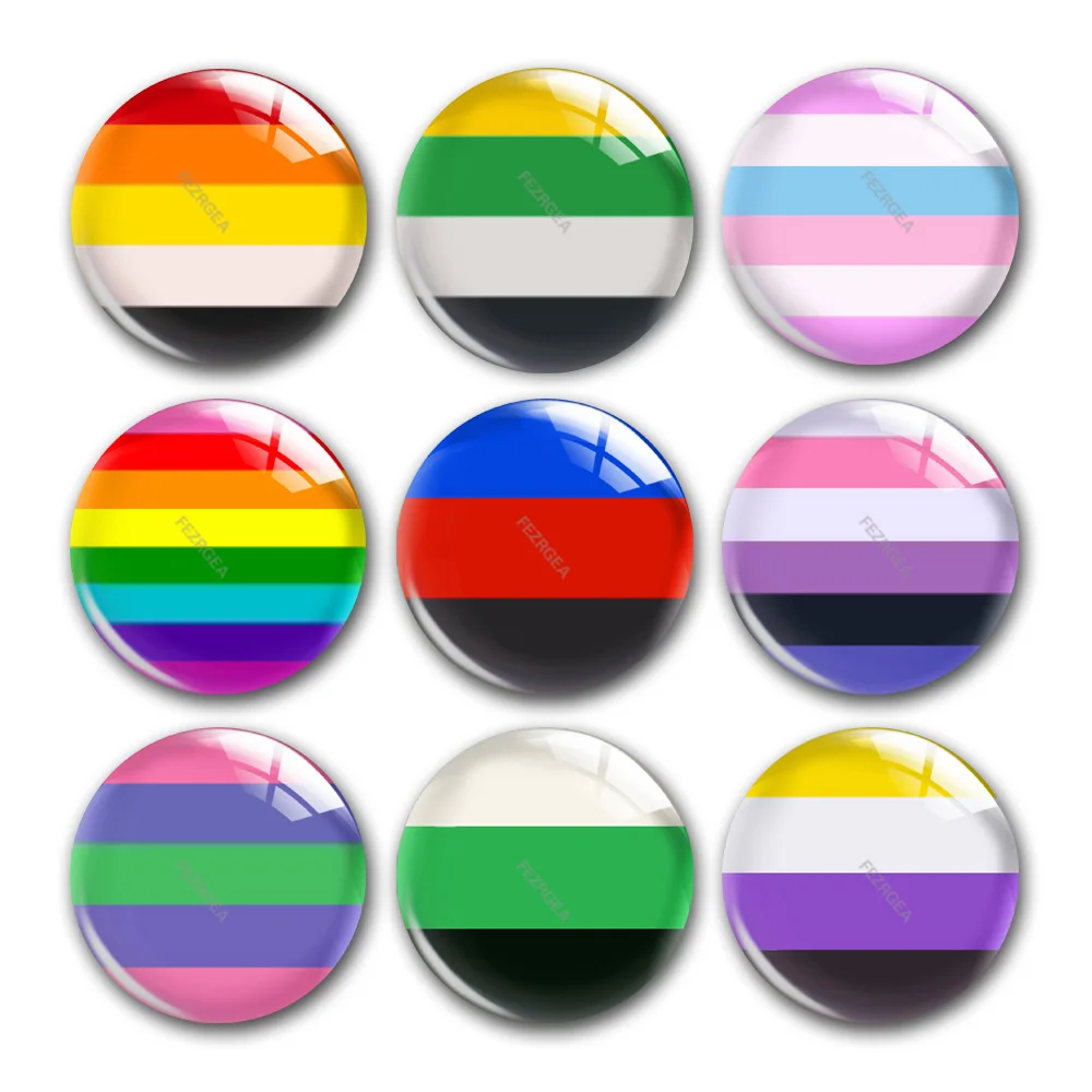 LGBTQ Rainbow Color Round Photo Glass Cabochon Demo Flat Back For DIY Jewelry Making Necklace Earring Supplies Accessories
LGBTQ Rainbow Color Round Photo Glass Cabochon Demo Flat Back For DIY Jewelry Making Necklace Earring Supplies Accessories