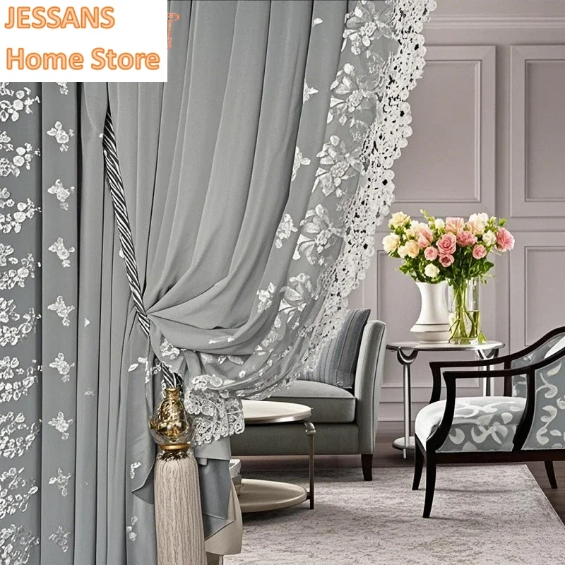French Curtains American Light Luxury Black-shading Velvet Cloth Retro European Living Room Bedroom Door Screen Shutter
French Curtains American Light Luxury Black-shading Velvet Cloth Retro European Living Room Bedroom Door Screen Shutter